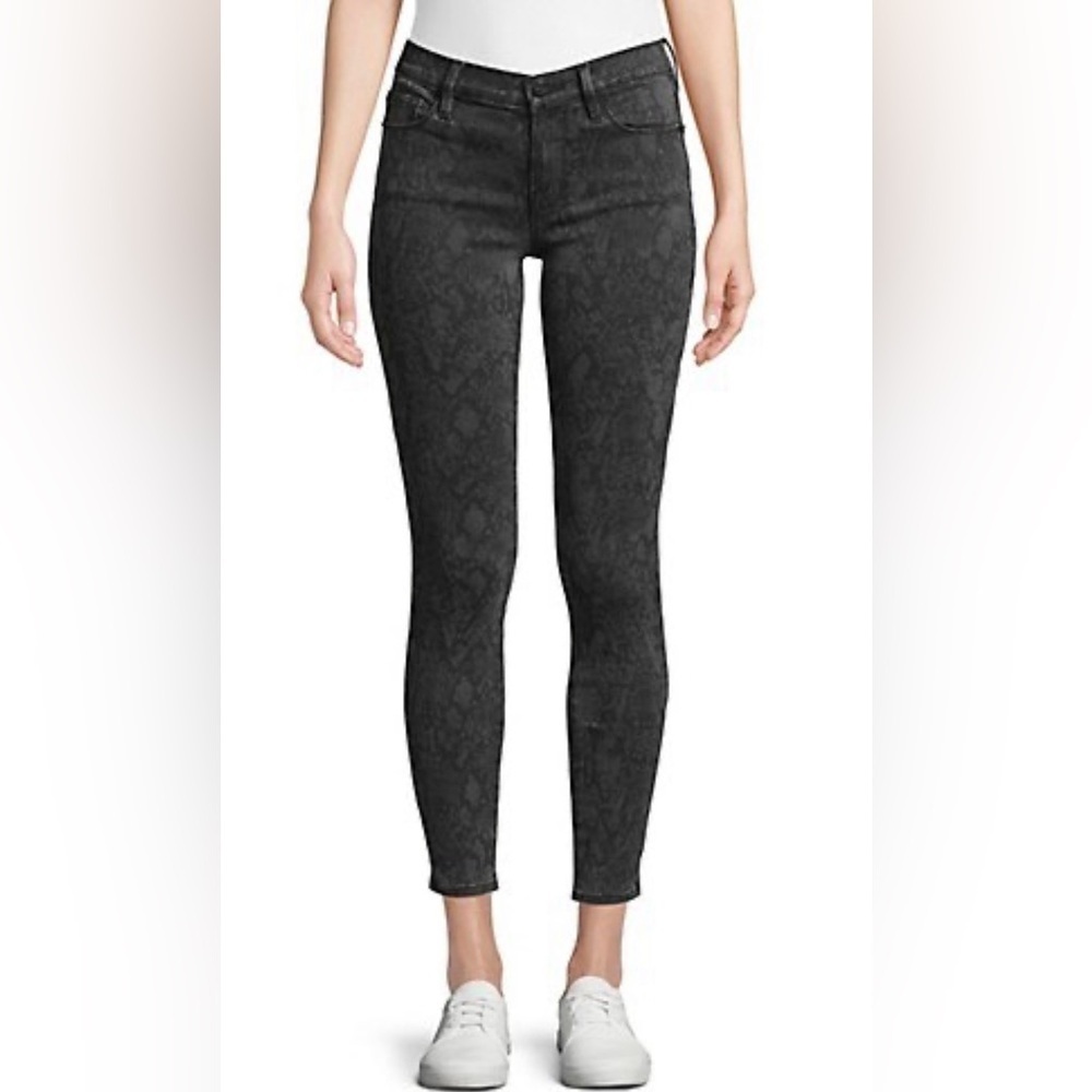 FRAME Le Skinny De Jeanne Jeans Size 27 - Python Print